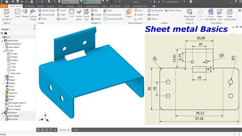 sheet metal autocad|autocad sheet metal tutorial pdf.